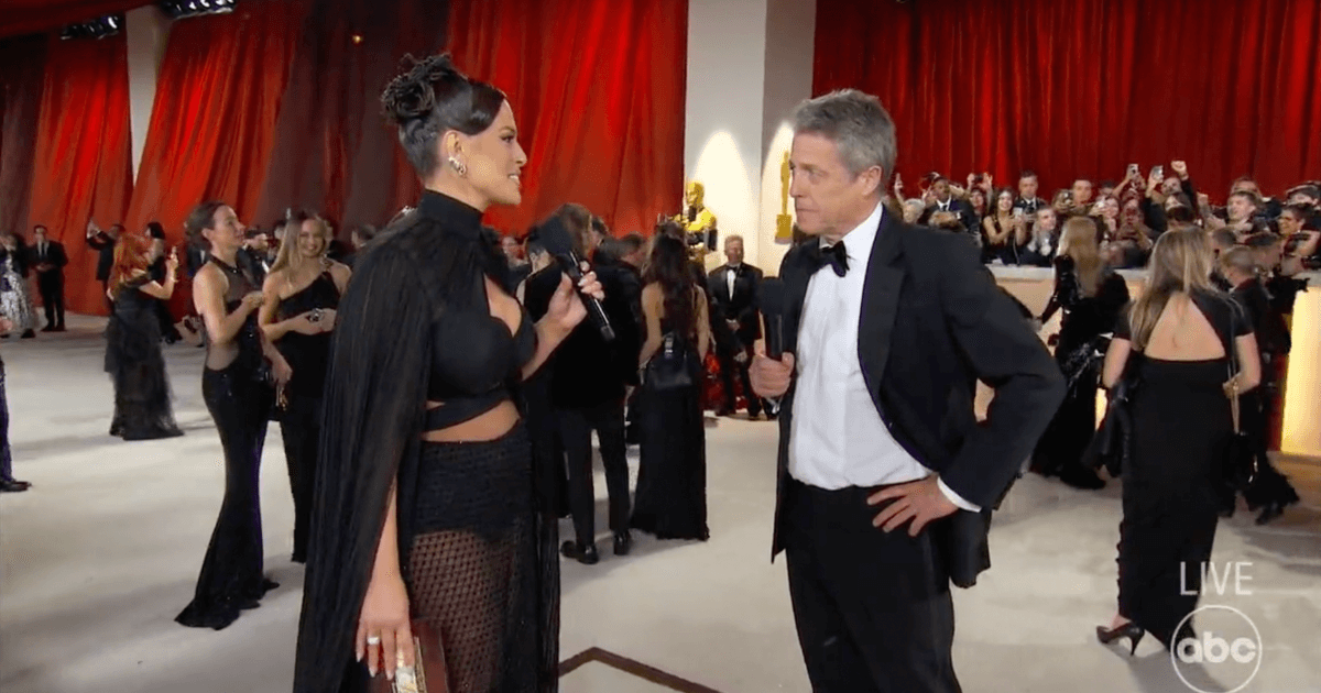 Hugh Grant receives backlash for 'rude' Oscars red carpet interview